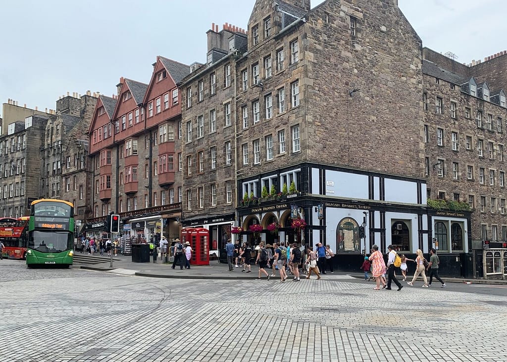 Deacon Brodie's Tavern is a great Scottish pub located along the Royal Mile